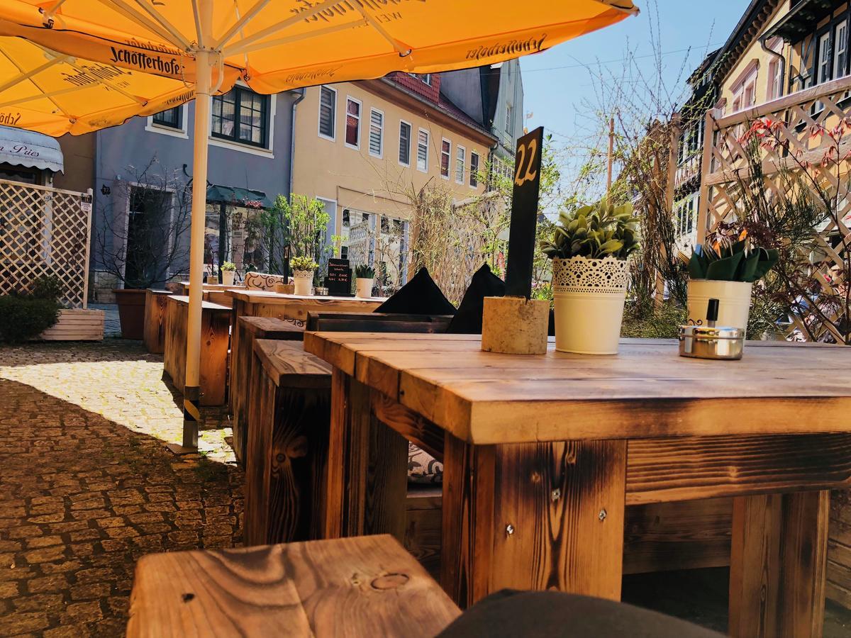 Hotel-Restaurant Thueringer Hof Bad Frankenhausen Exterior foto